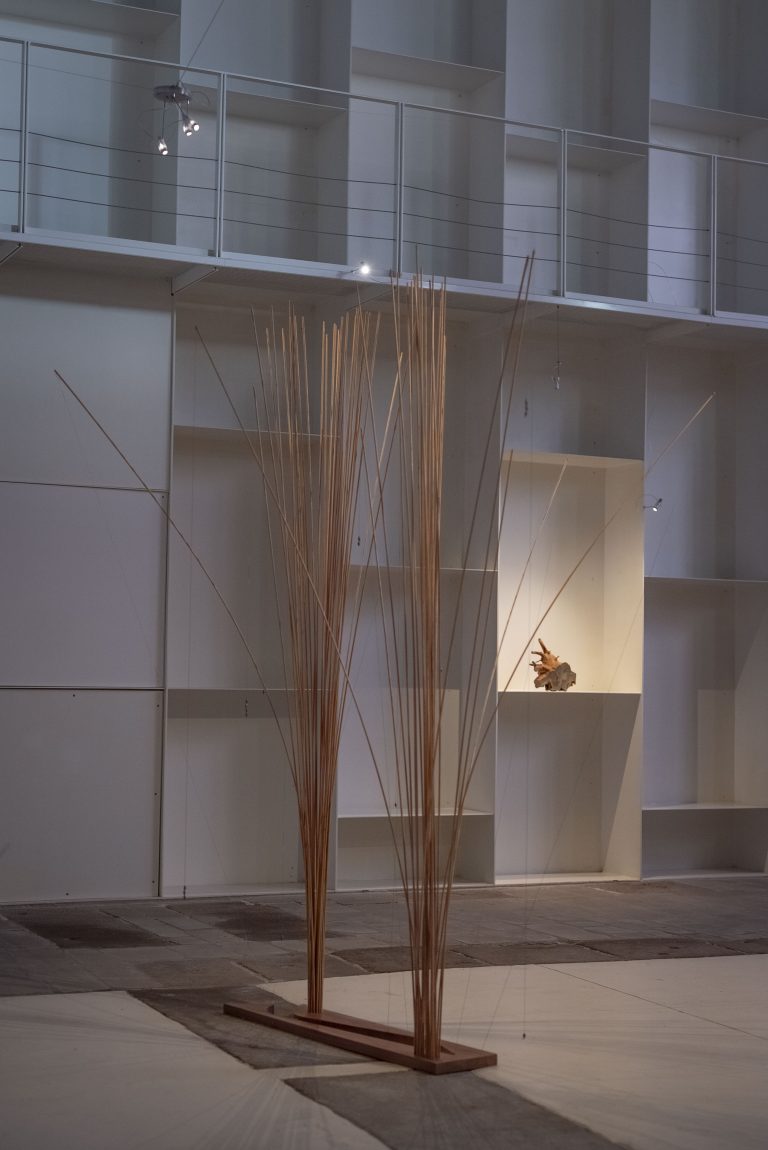 Sumari astral, Fundació Joan Brossa, 2025 — wooden sculpture production